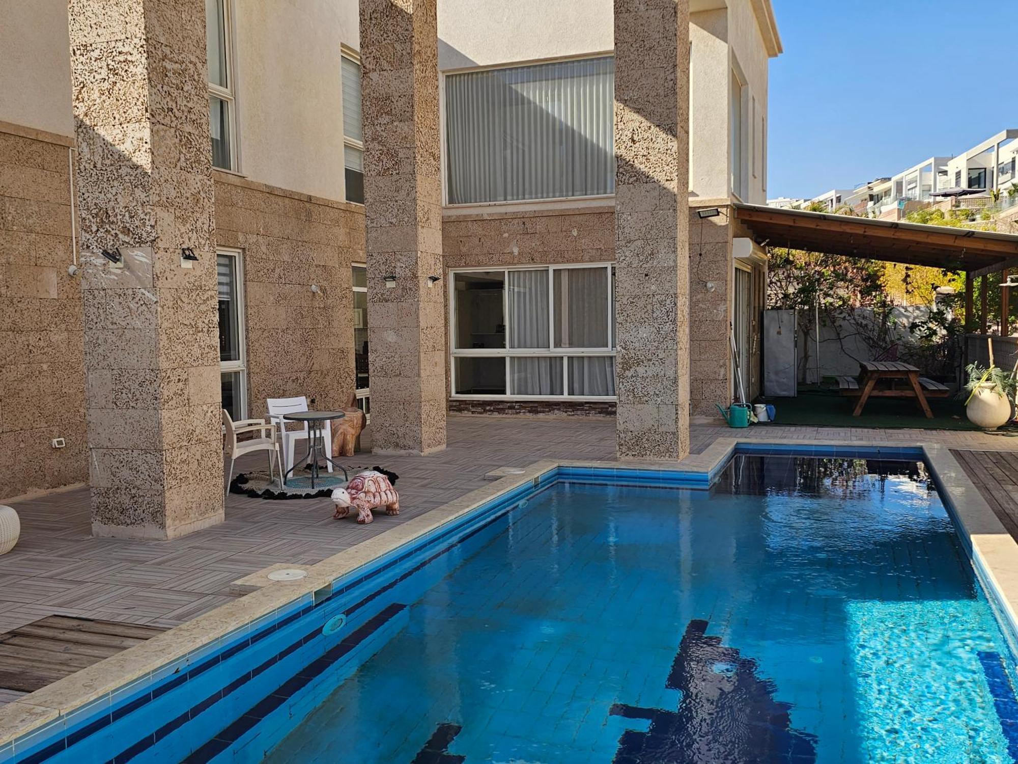 Villa Oasis Reef Resort Near The Sea -רק משפחות 엘라트 외부 사진