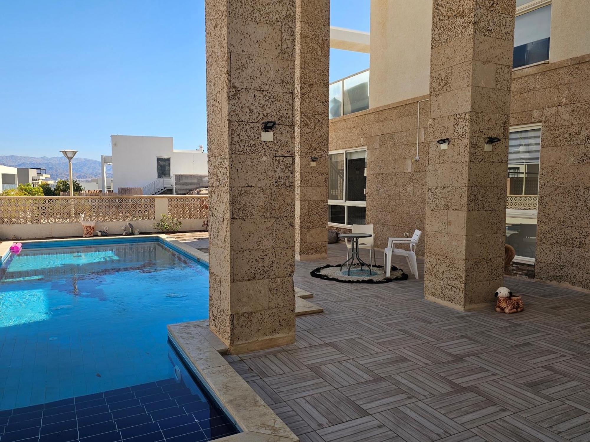 Villa Oasis Reef Resort Near The Sea -רק משפחות 엘라트 외부 사진