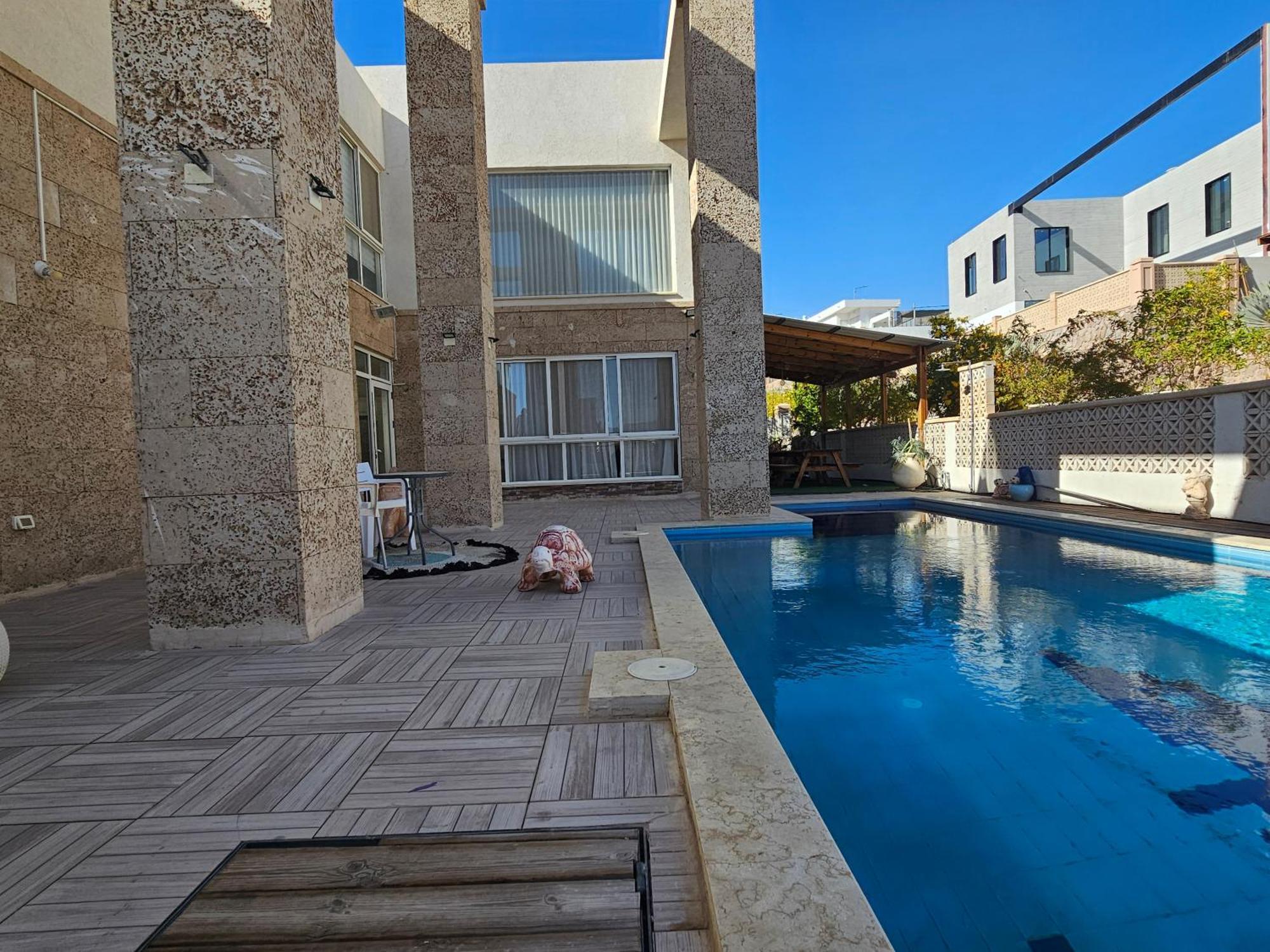 Villa Oasis Reef Resort Near The Sea -רק משפחות 엘라트 외부 사진