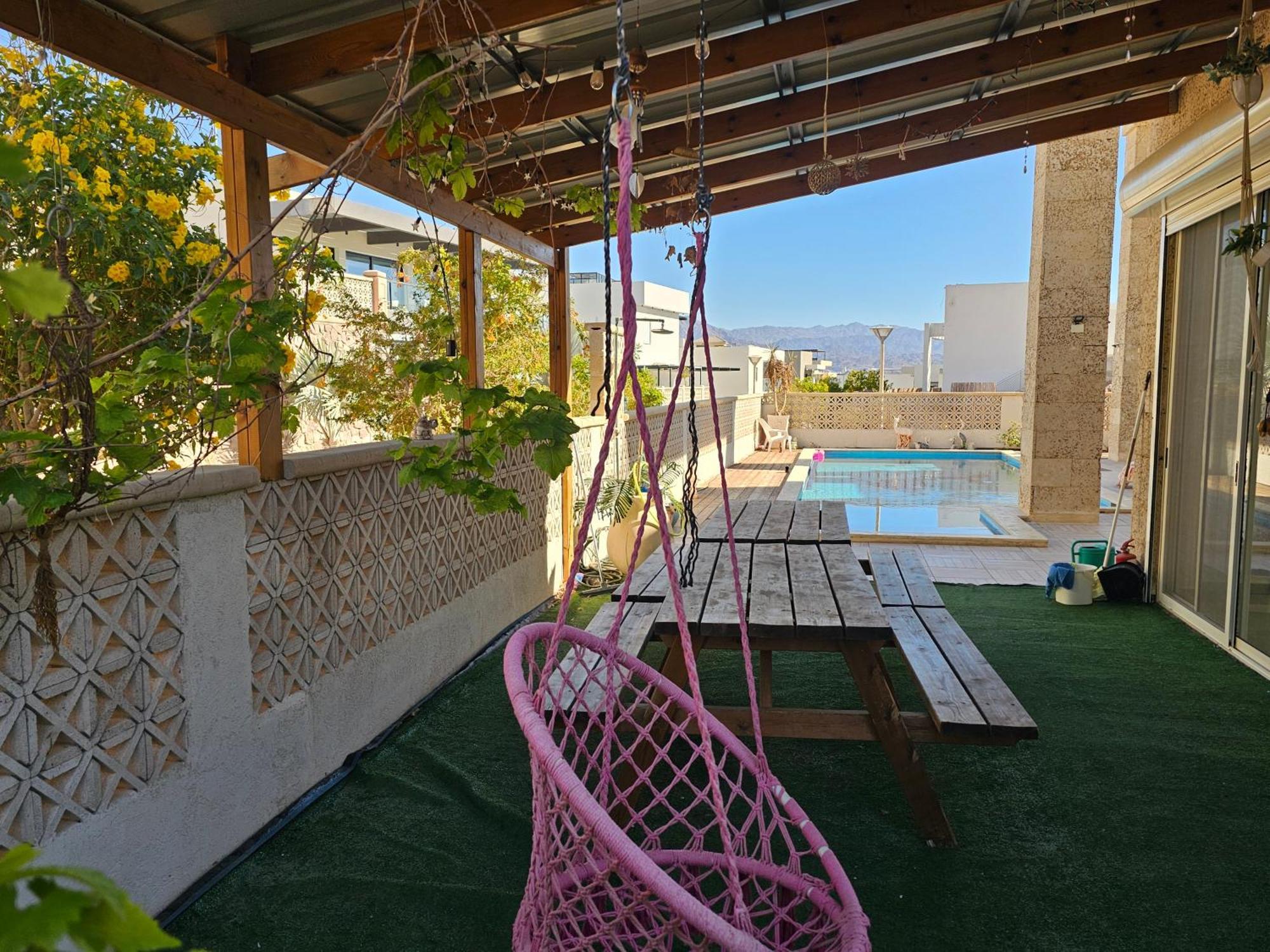 Villa Oasis Reef Resort Near The Sea -רק משפחות 엘라트 외부 사진