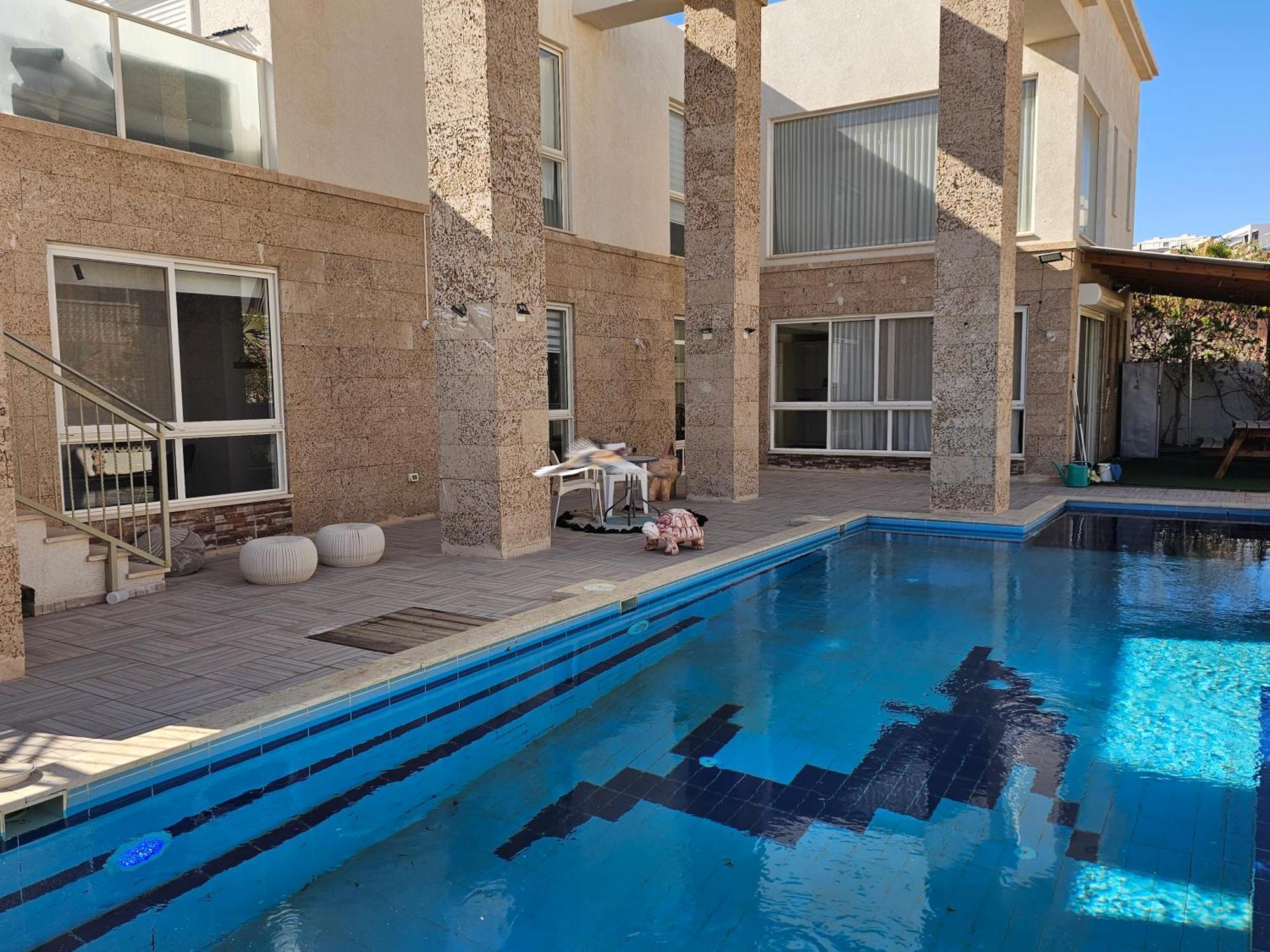 Villa Oasis Reef Resort Near The Sea -רק משפחות 엘라트 외부 사진